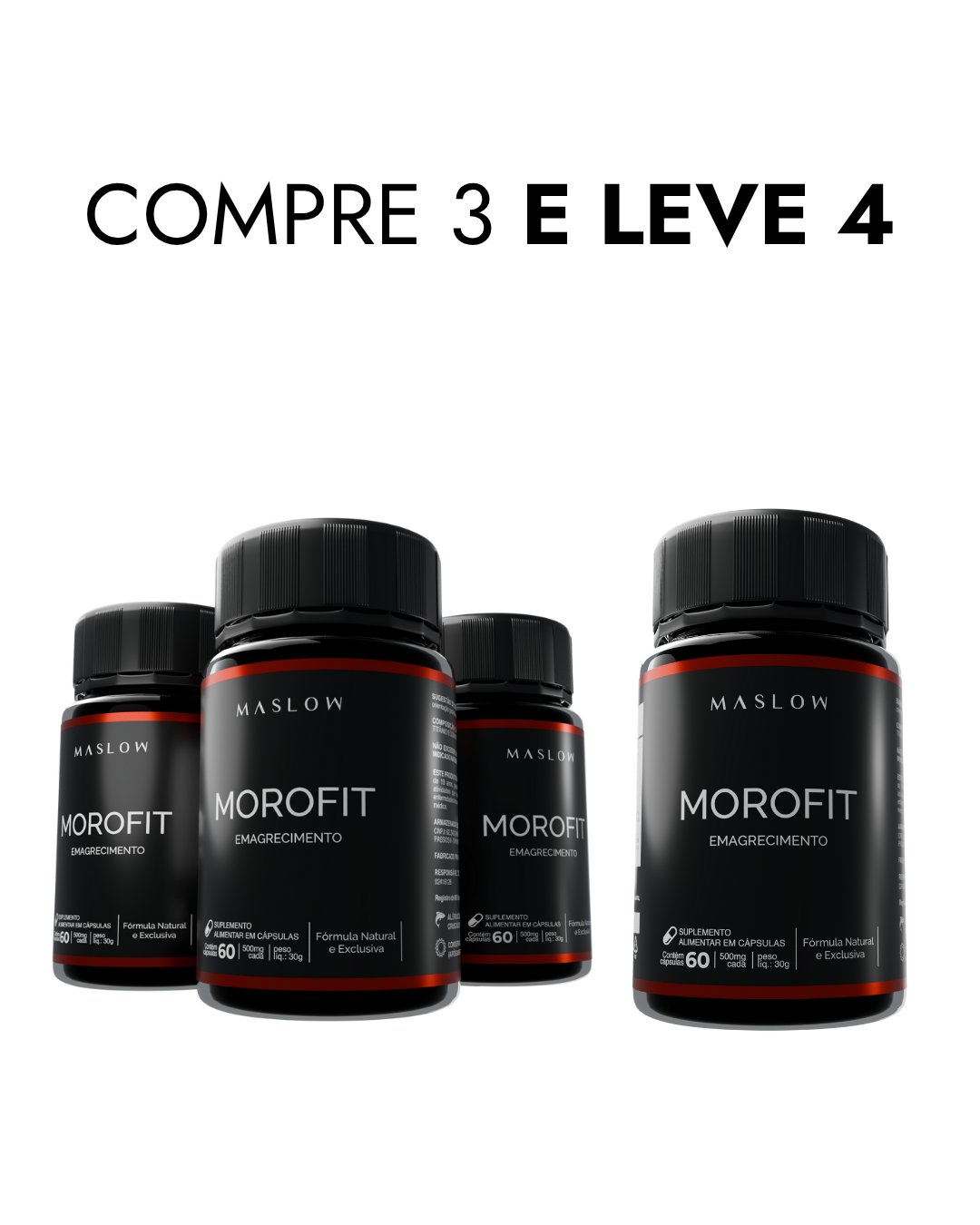 Combo Morofit: compre 3 e leve 4